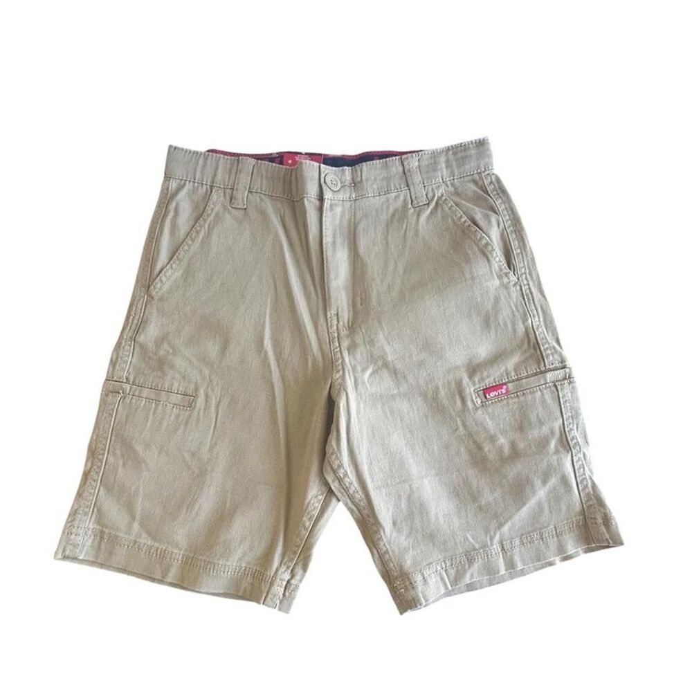 Levis Boys / Youth Khaki Cargo Shorts